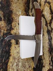 Case xx 6265SS Double Blade Folding Pocket Knife walnut handled